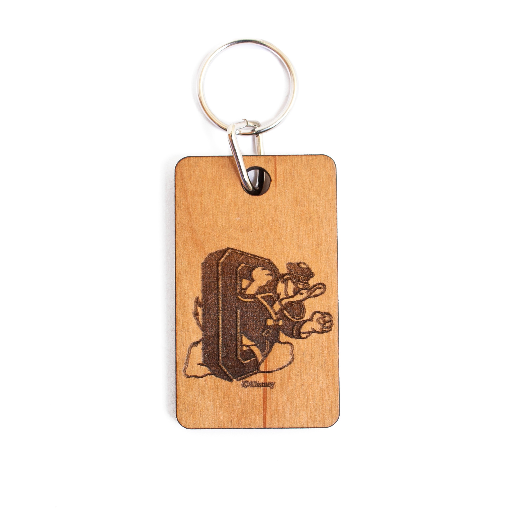 Duck through O, DTO, Copyright Disney, Wooden, Key Chain